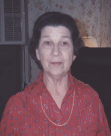 Obituary of Ann Stayton Lewis