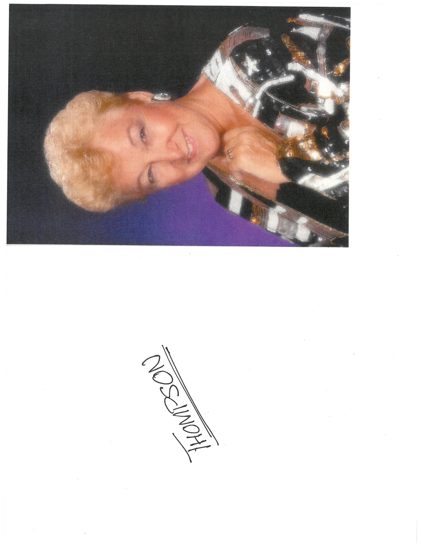 Obituary of Clara Ella Thompson