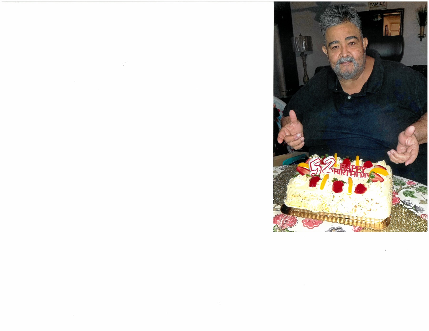 Obituary of Faustino Mendoza