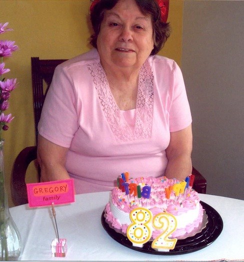 Obituary of Marjorie Carol Gregory