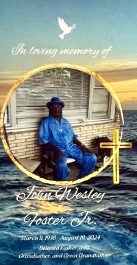 Obituario de Mr. John Wesley Foster Jr.