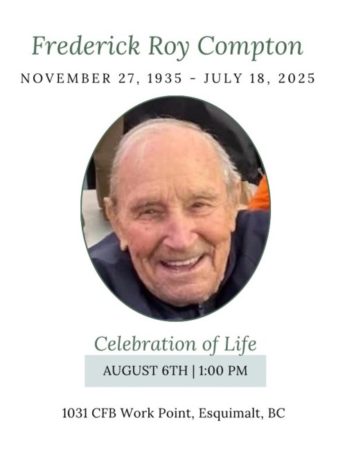 Obituary of Frederick Roy Compton