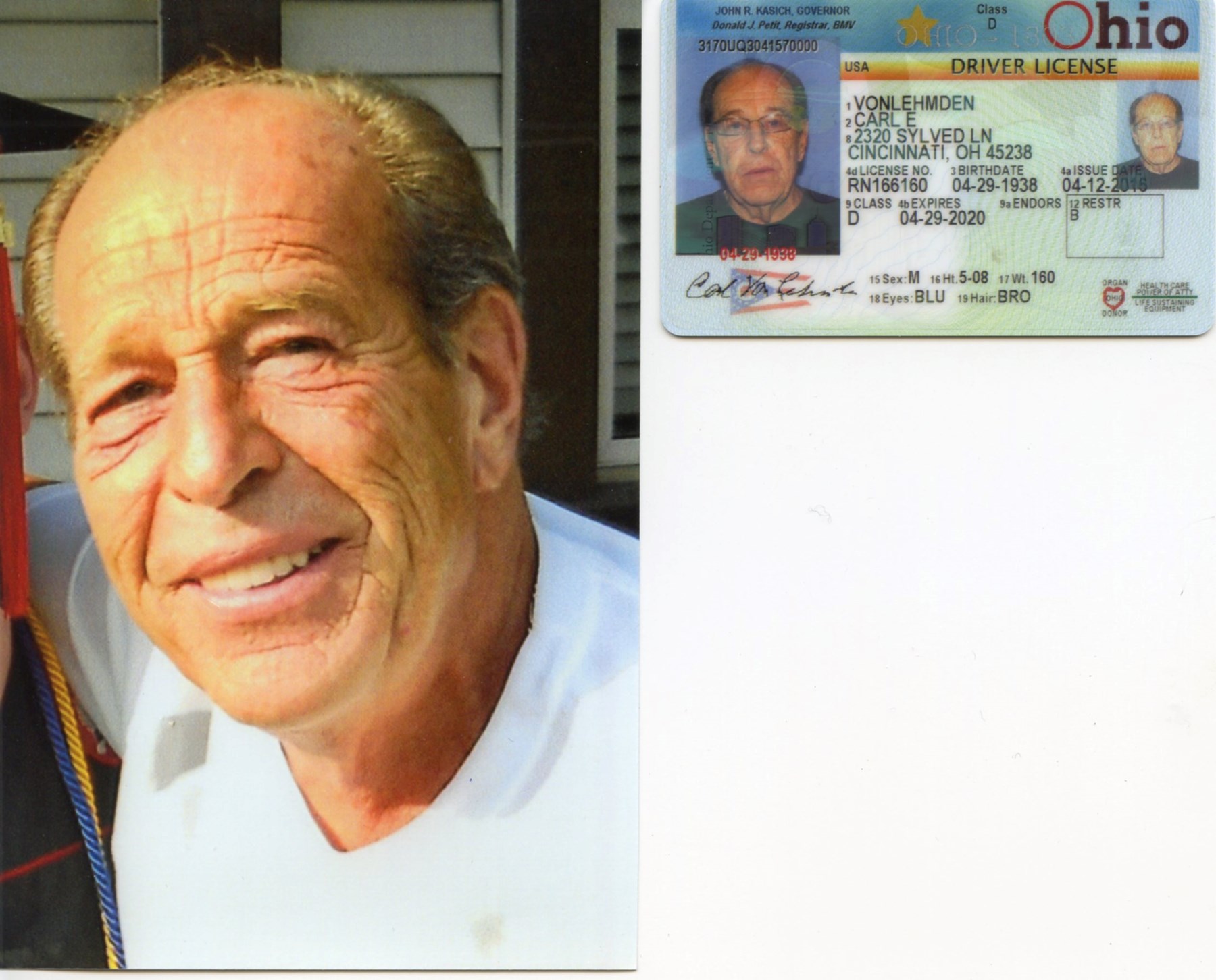 Obituary of Carl Edward Von Lehmden