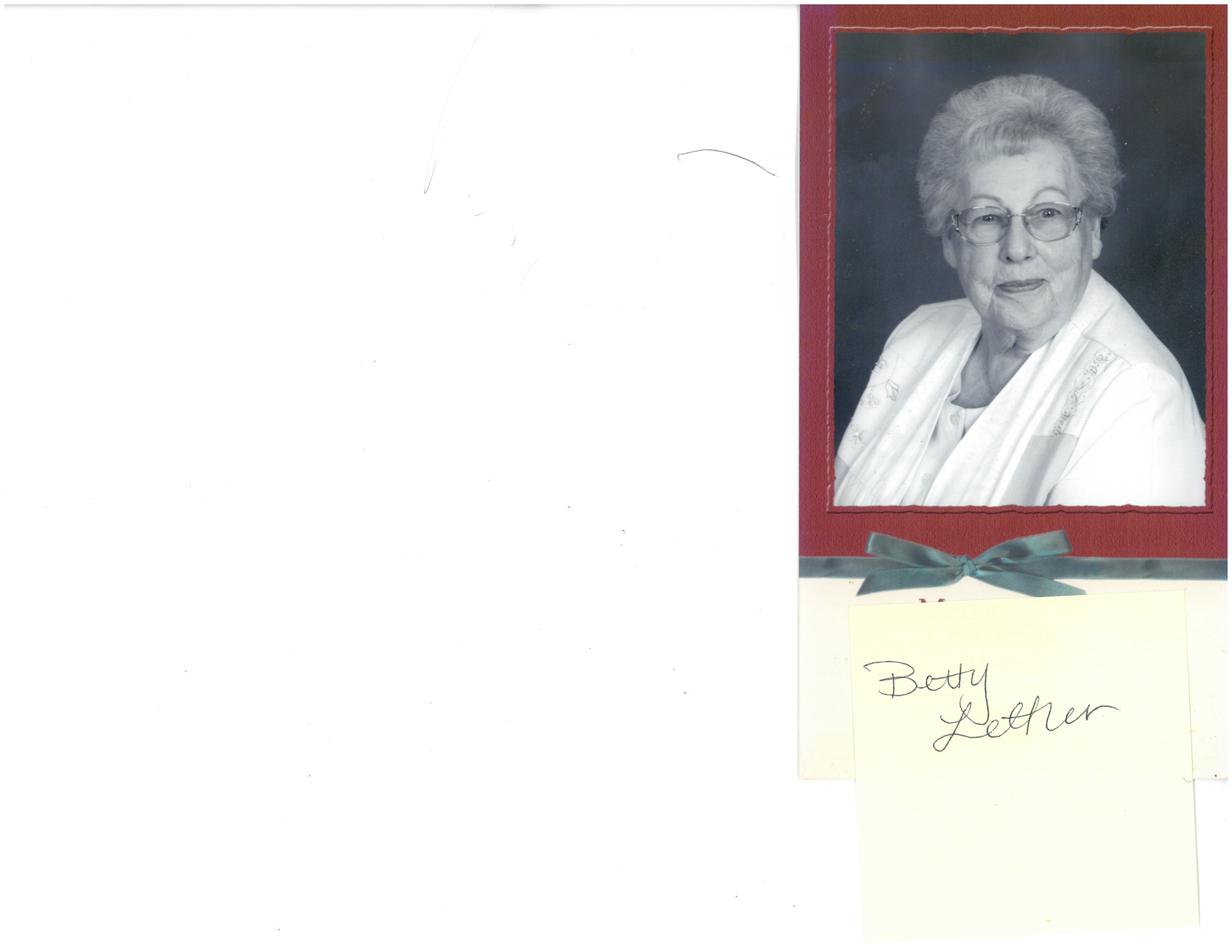 Obituary of Betty M. Leffler