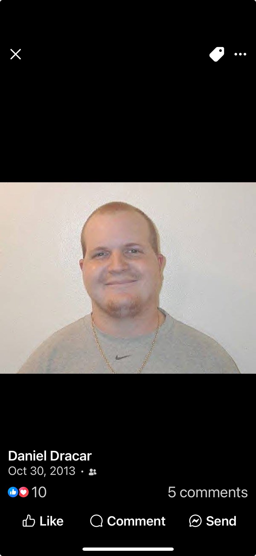 Avis de décès de Daniel Matthew Dracar