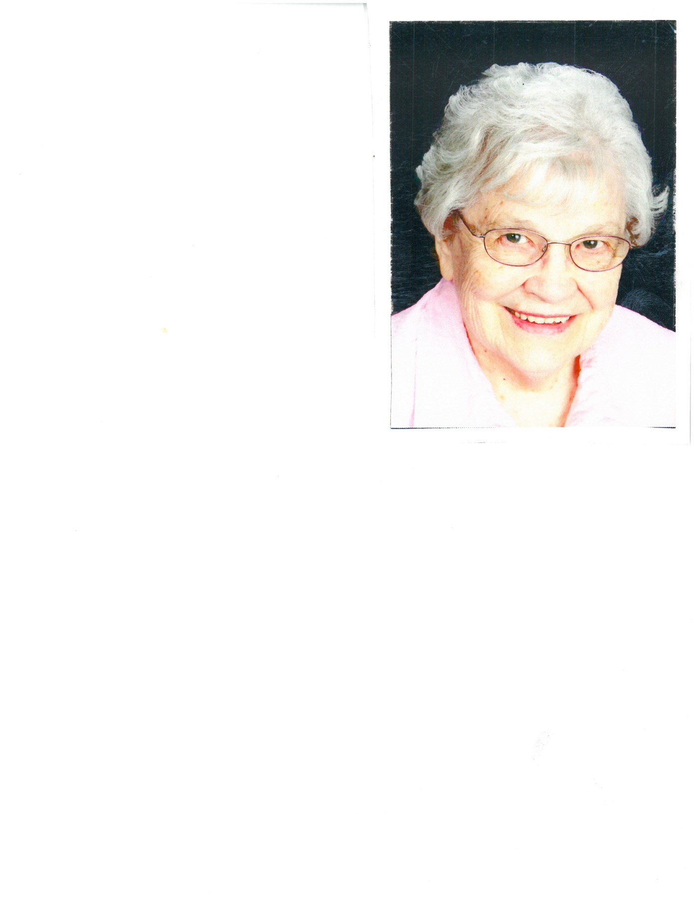Obituary of Mary K Pope