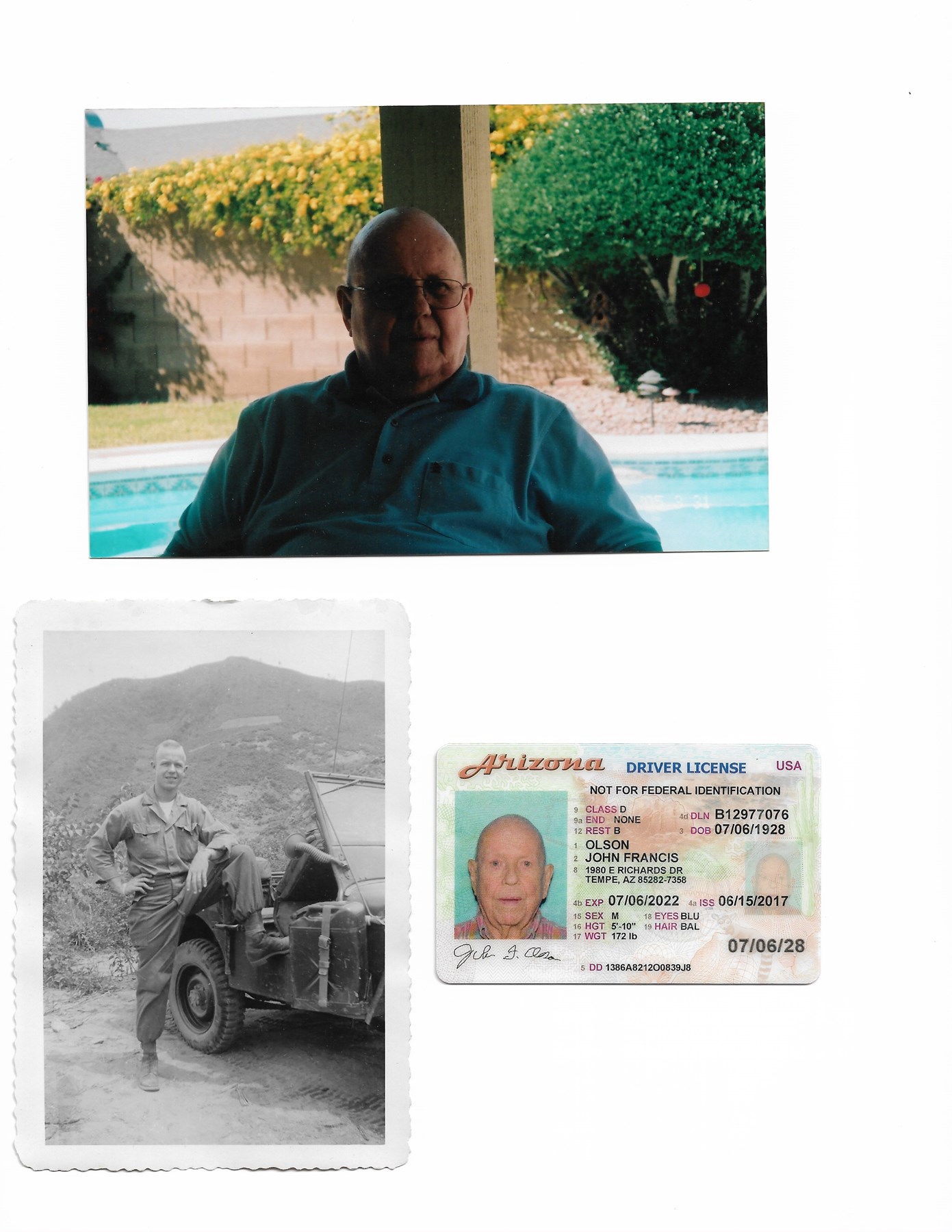 Obituary of John Francis Olson