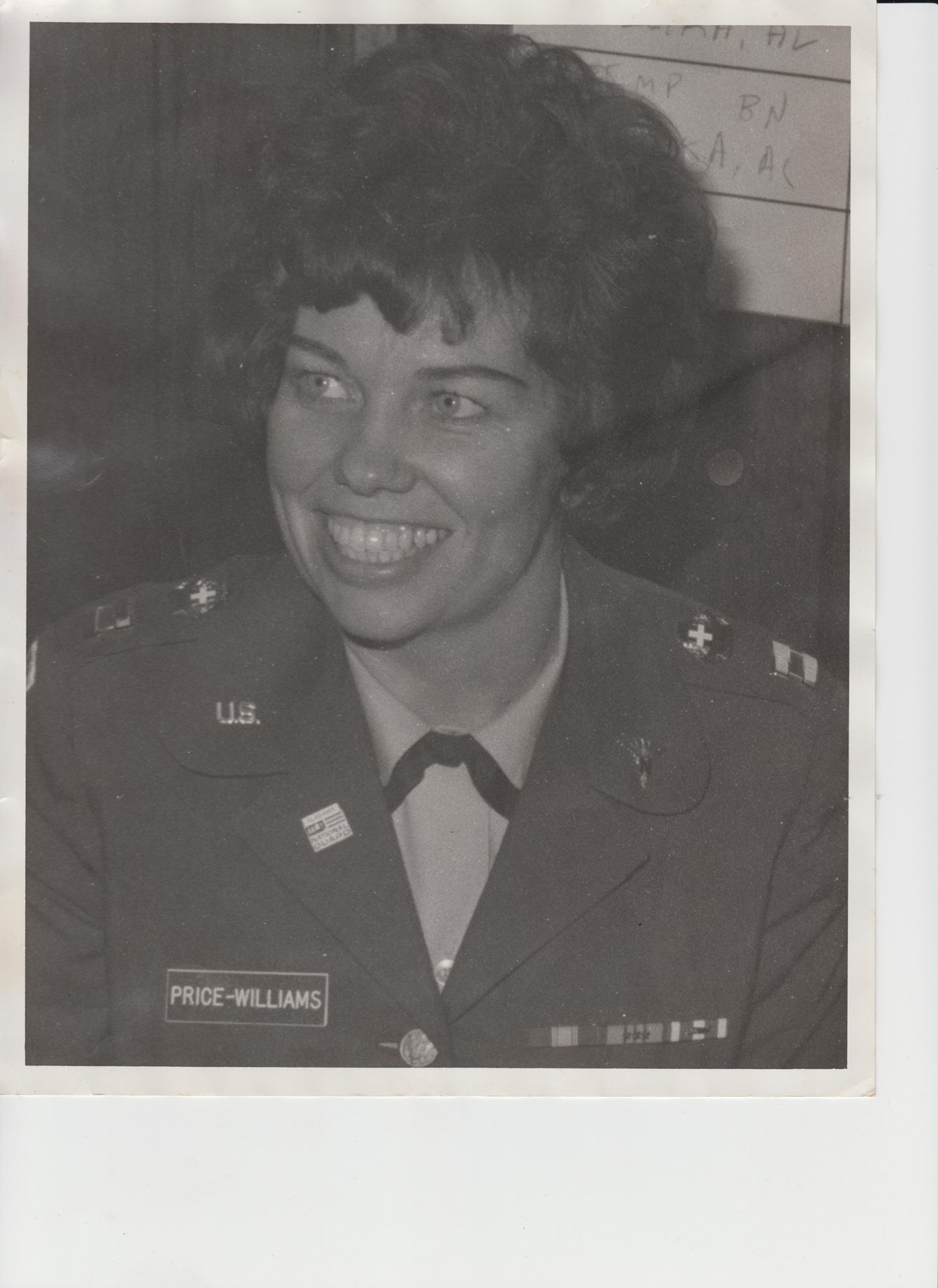 Obituary of Joan Elinor Price-Williams