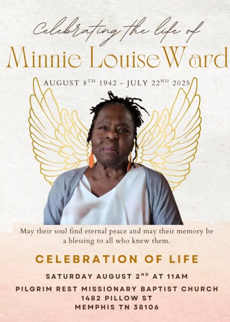 Obituary of Minnie Louise Ward