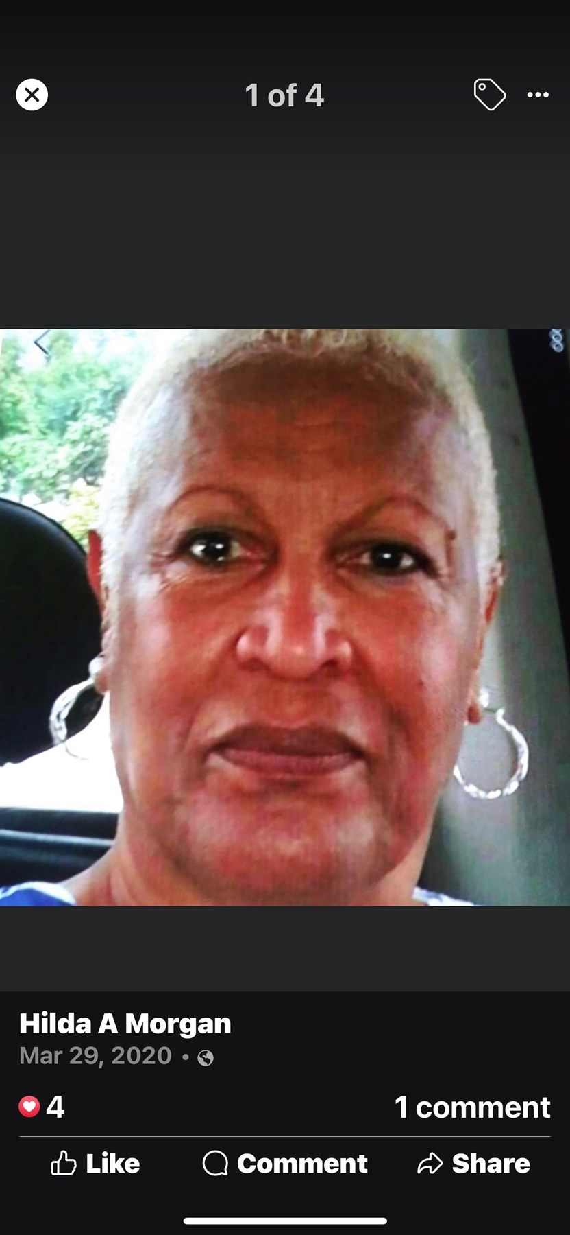 Obituary of Hilda A. Morgan