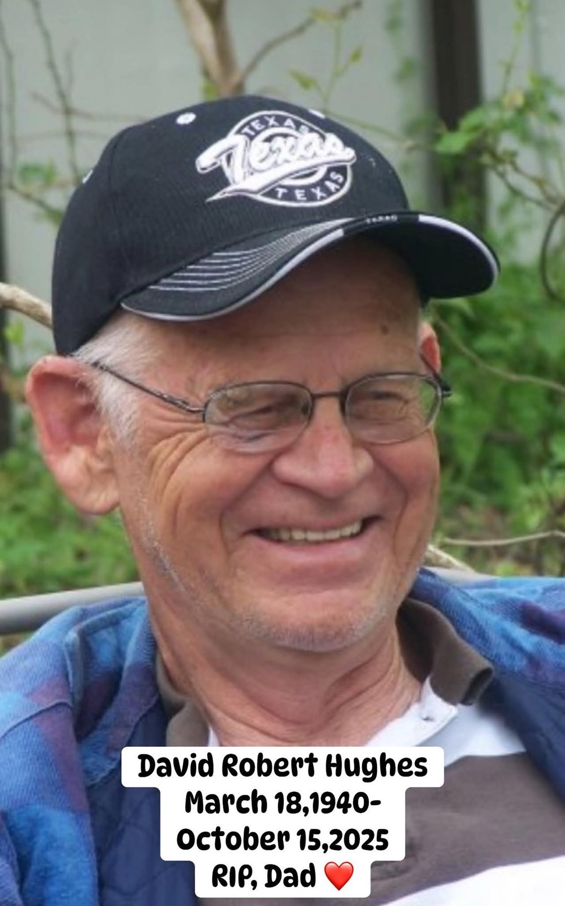 Avis de décès de David Robert Hughes