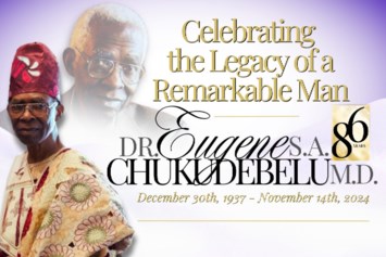 Obituary of Dr. Eugene S. A. Chukudebelu MD