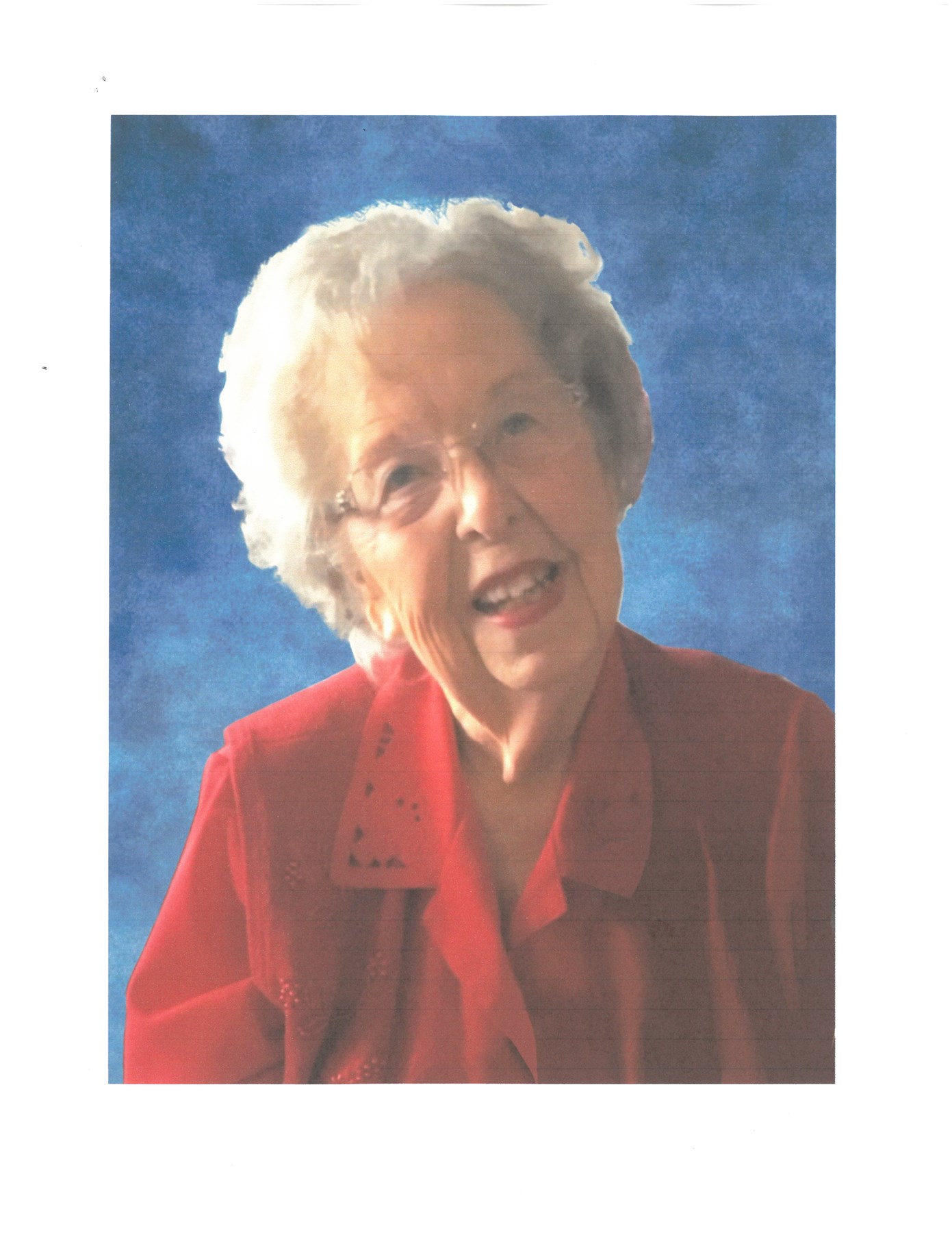 Obituary of Mrs. Marjorie Caswell