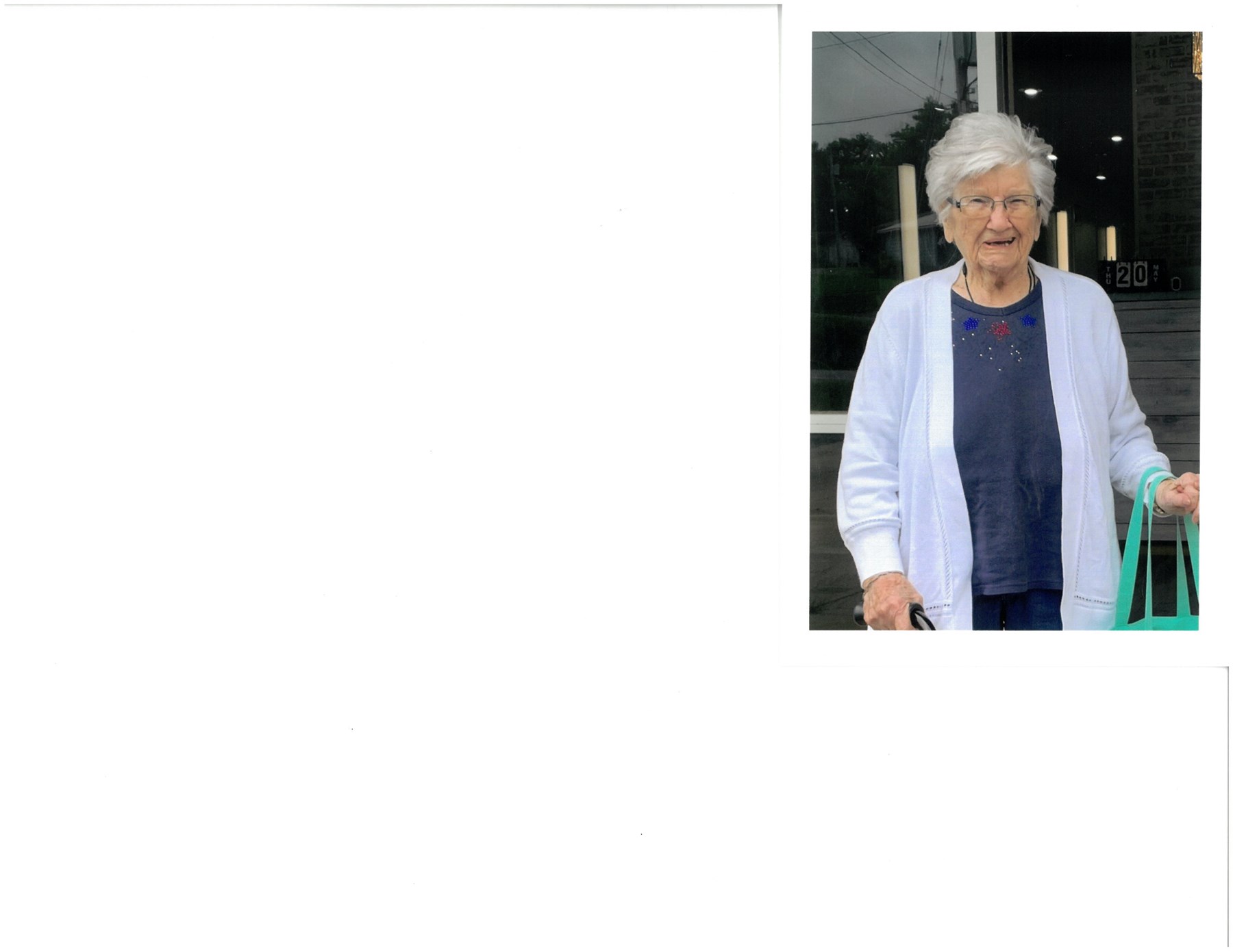 Obituary of Mary Irene Murry