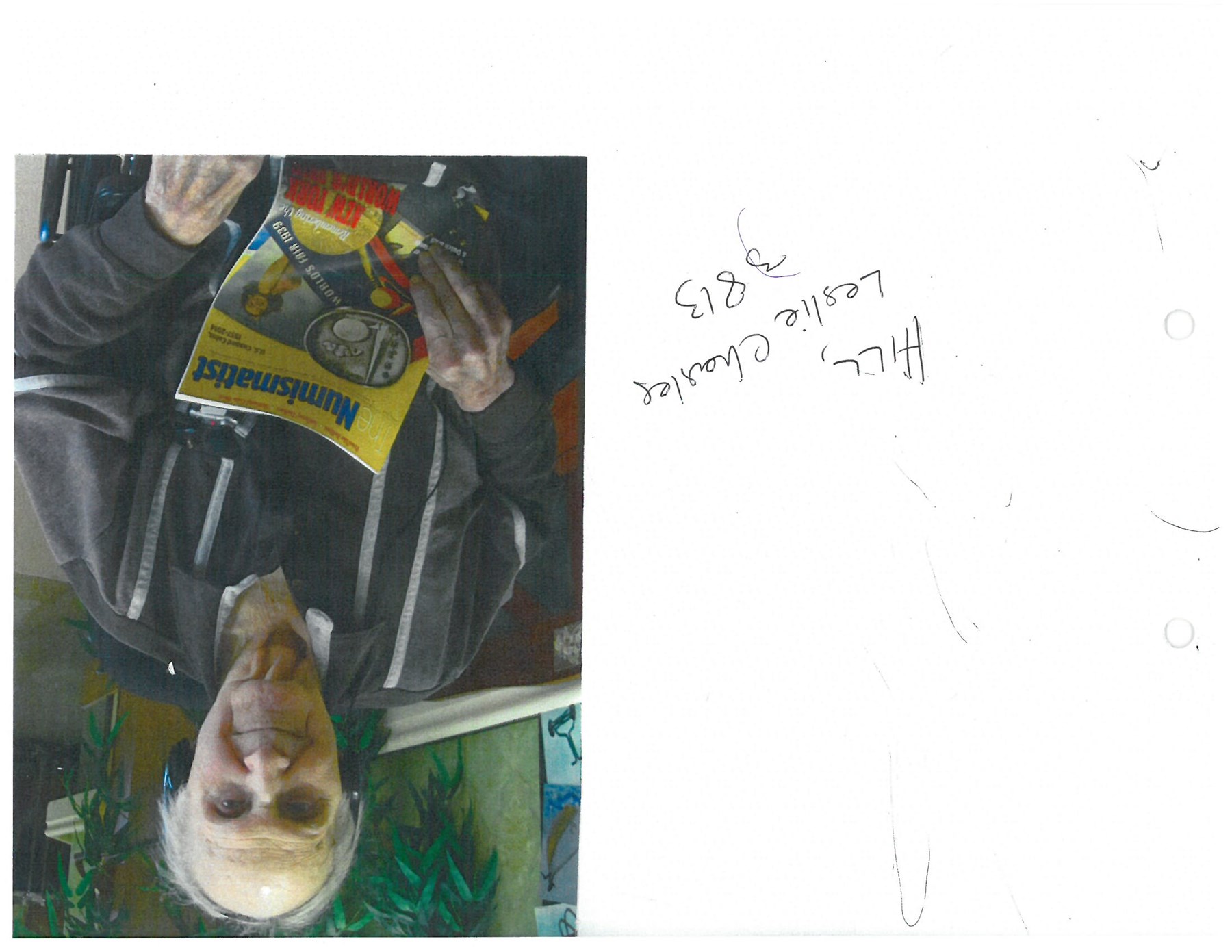 Avis de décès de Leslie Charles Hill