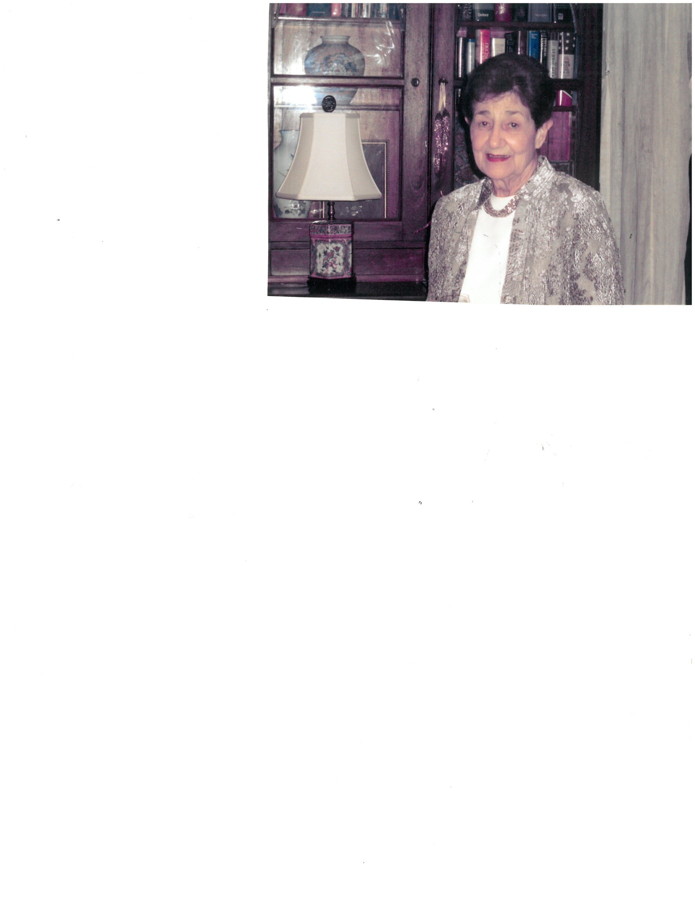 Obituary of Patricia Nicholls Mitchell