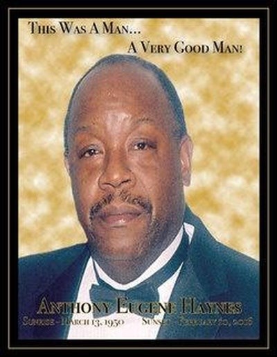 Obituary of Mr. Anthony Eugene Haynes