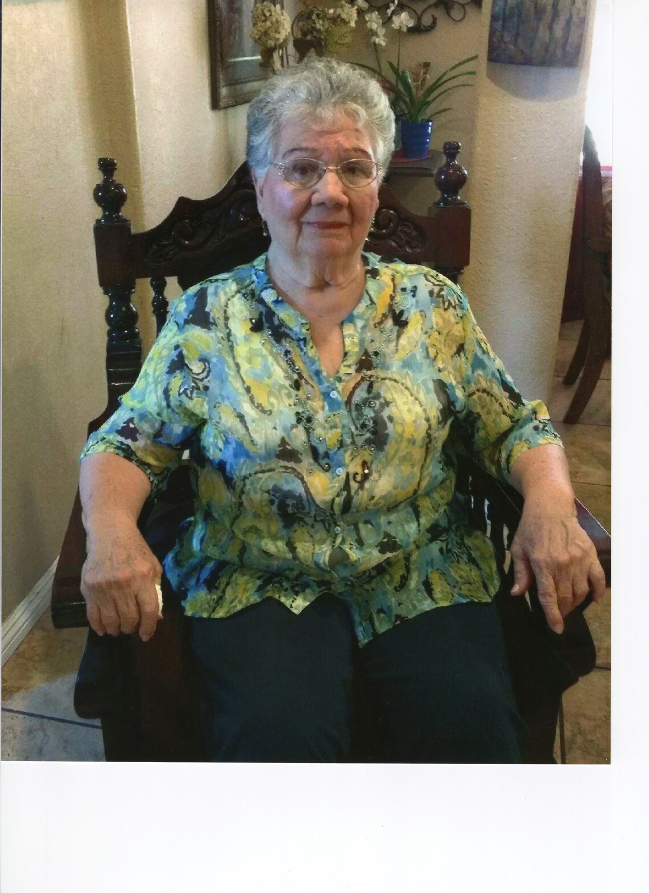 Obituary of Yolanda Ibarra