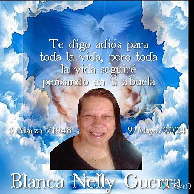 Obituary of Blanca Nelly Guerra