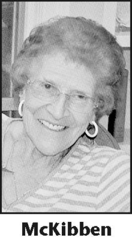 Obituary of Eleanor Marie McKibben