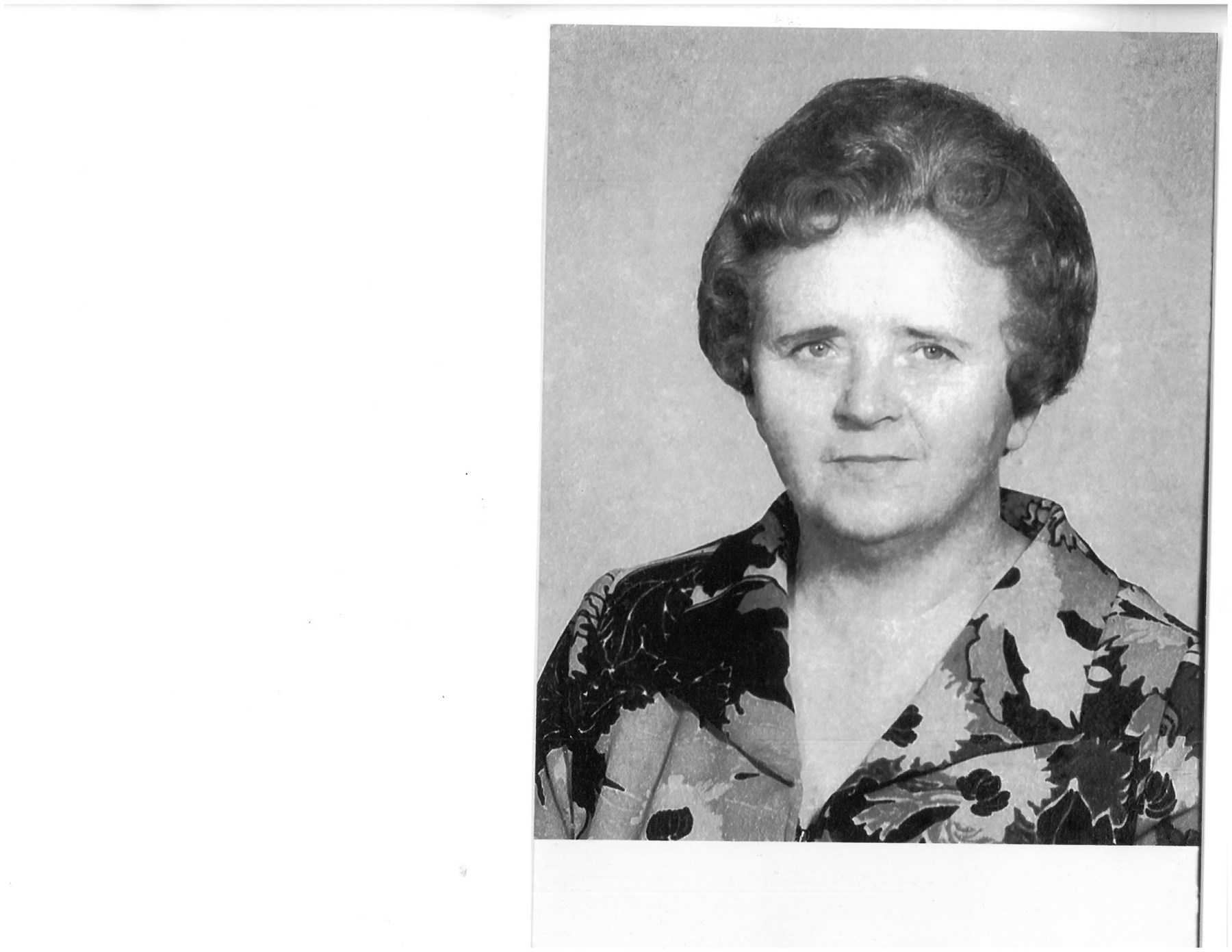 Obituary of Sabina Walkow