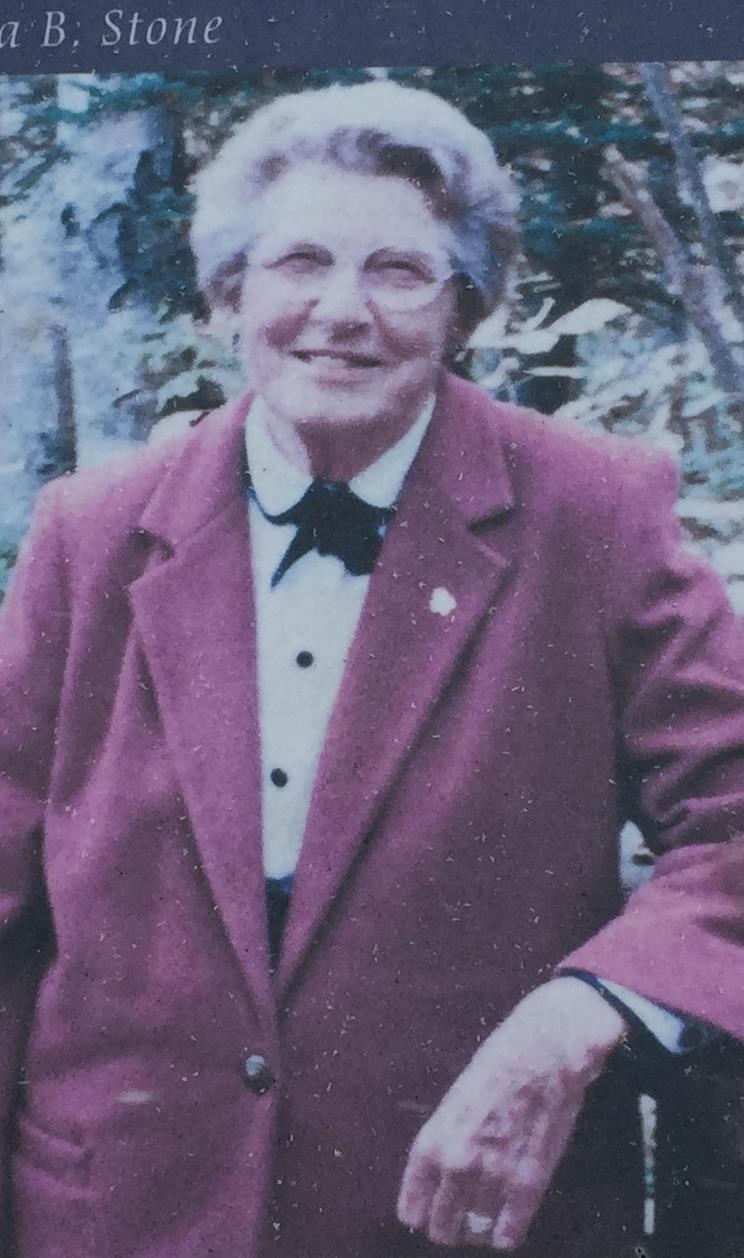 Obituary of Vera B. Stone