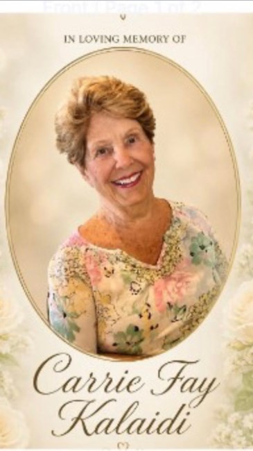 Obituary of Carrie Fay Kalaidi
