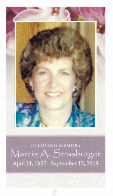 Avis de décès de Marcia A. Strasburger