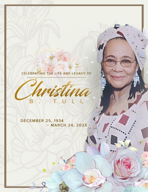 Obituary of Christina Beatrice Tull