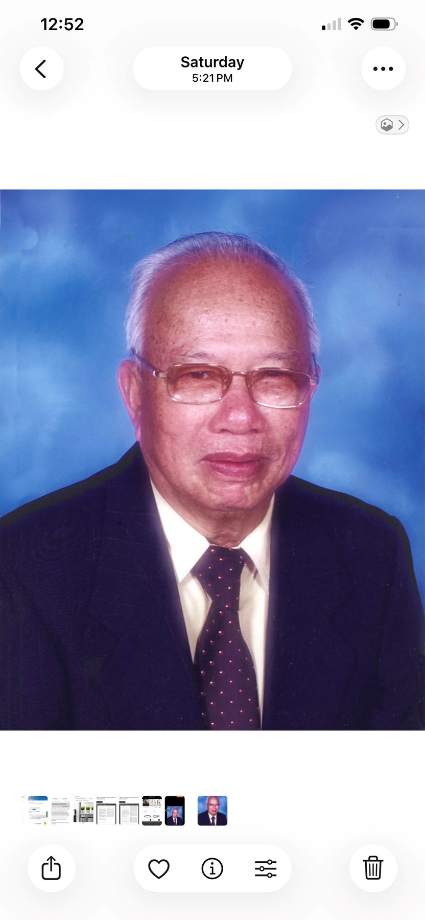 Obituary of Chanh Huu Vo