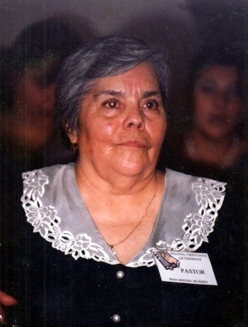 Avis de décès de Irma Montiel Morales