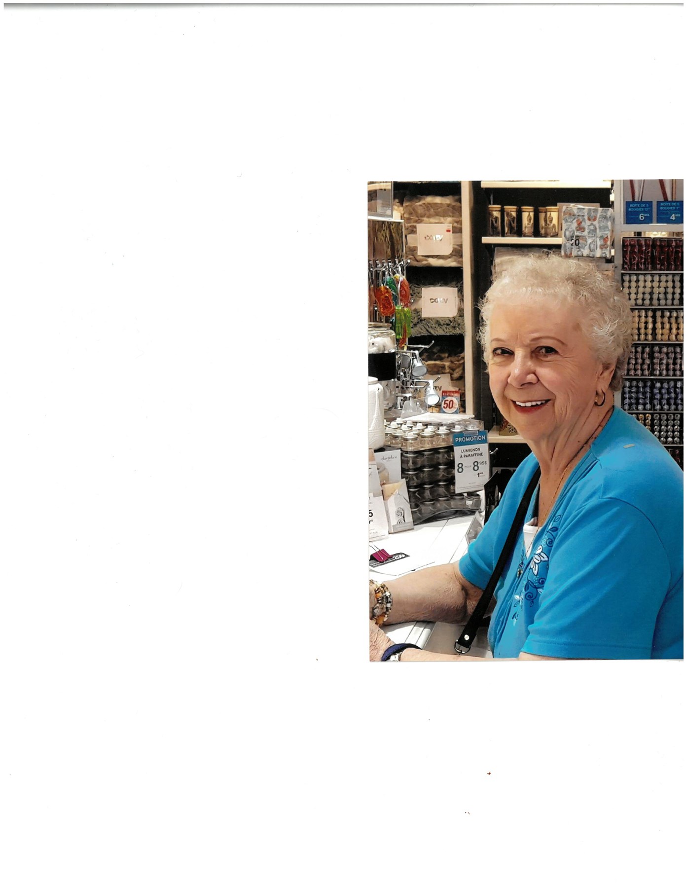 Obituario de Simone Gravel