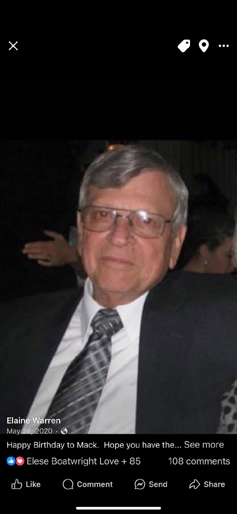 Obituary of Gerald Mack Warren