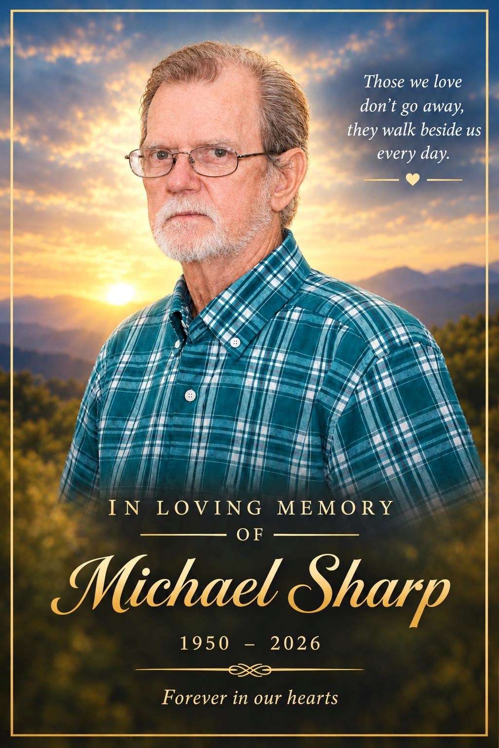 Obituary of Michael Andrew Sharp