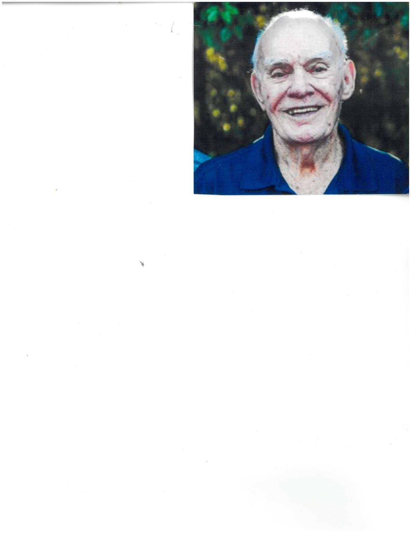 Obituary of Jack Livingston Rimmer