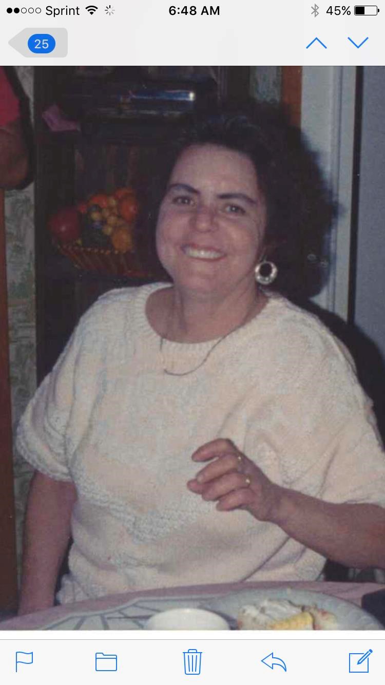 Avis de décès de Rose Ann Whiddon