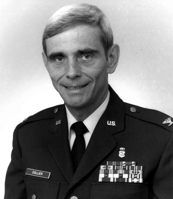 Avis de décès de Col. Robert Layton Collier USAF (Ret.)