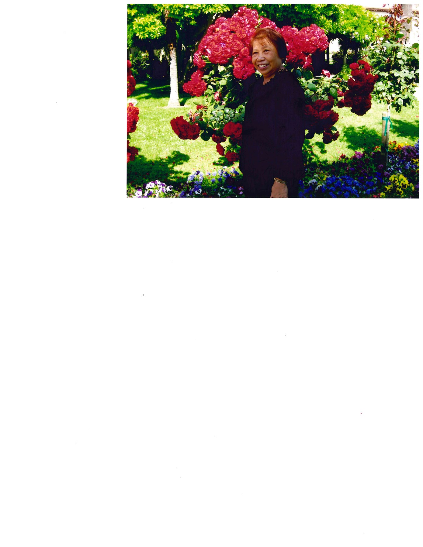 Obituary of Rosario Sibayan Monis