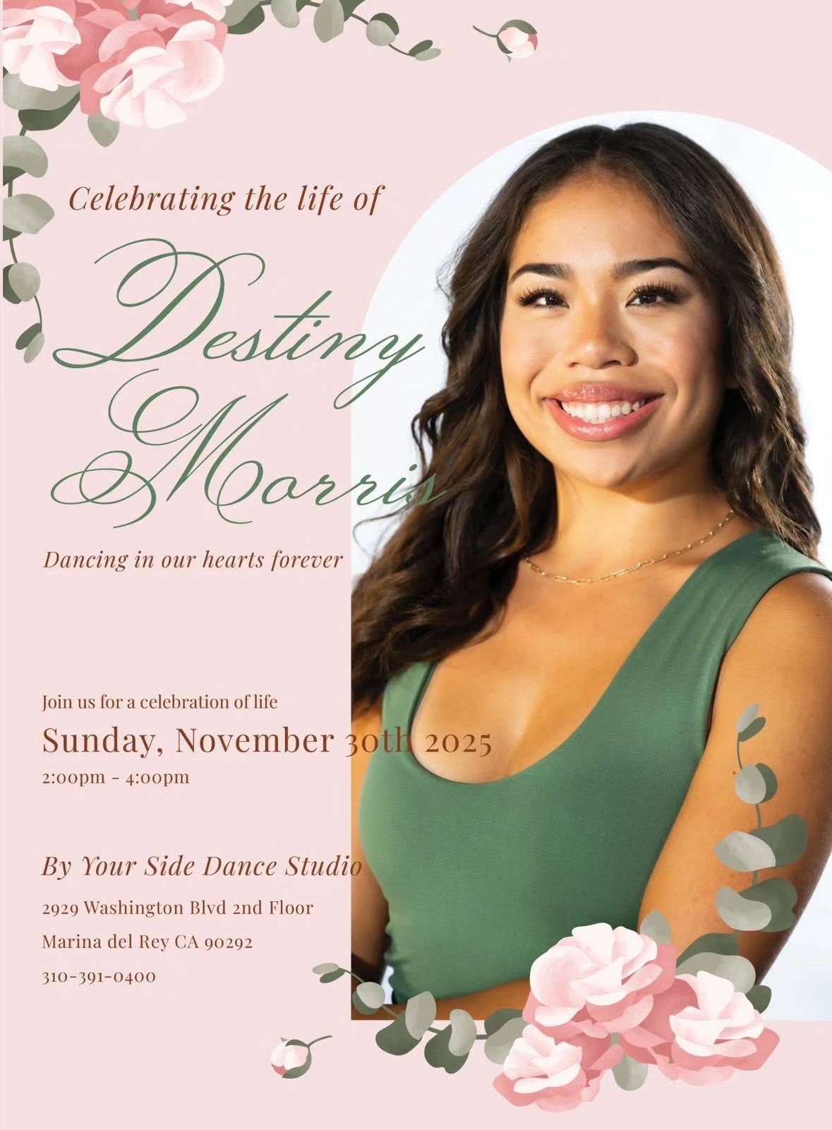 Avis de décès de Destiny Thien Morris