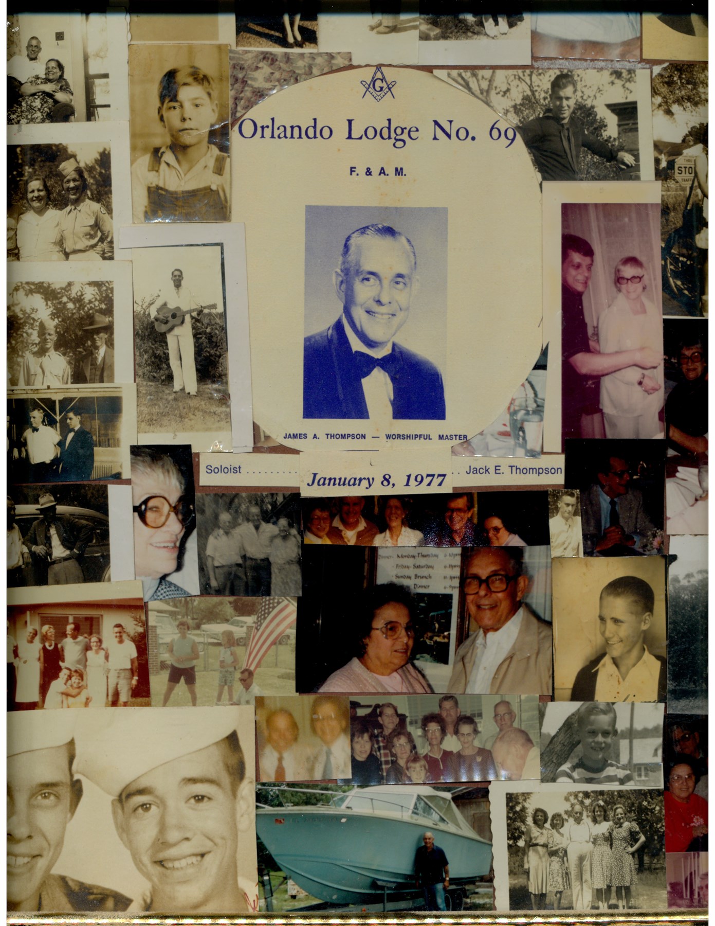 Avis de décès de James Alexander Thompson