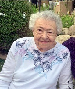 Avis de décès de Nina Elizabeth Morris