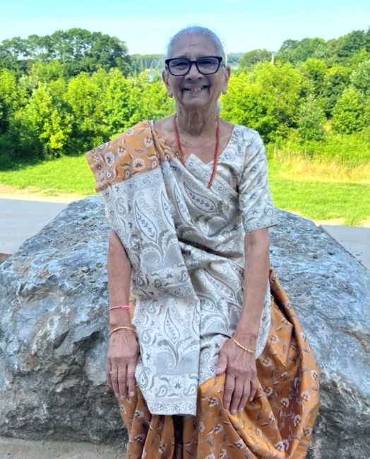 Obituary of Jiviben Bhagwandas Patel
