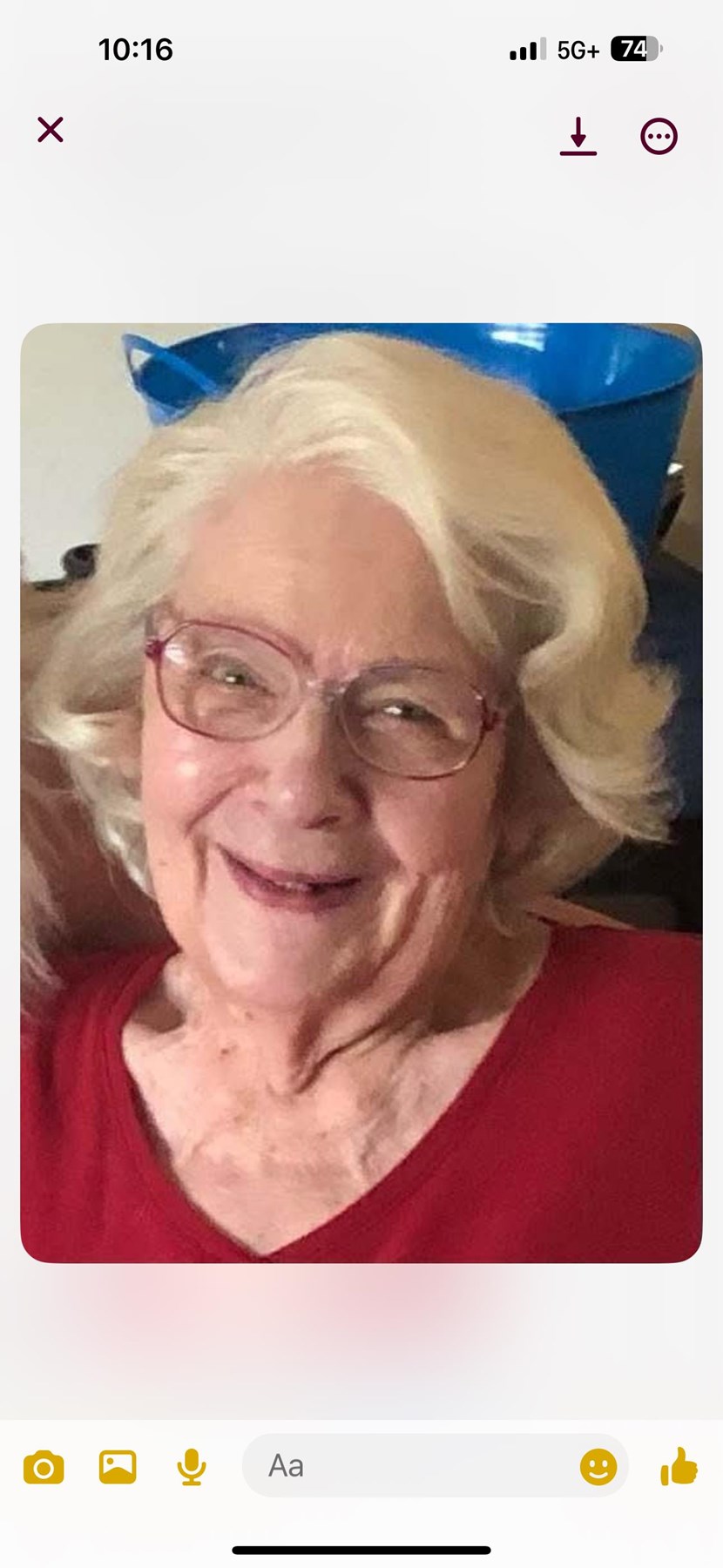 Obituario de Marilyn Hunter