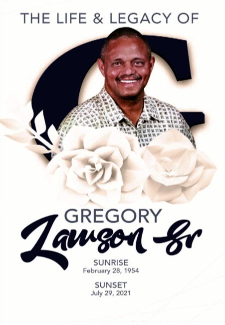 Obituary of Gregory Odette Lawson Sr.