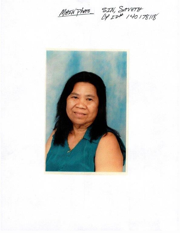 Obituary of Saveth Sin