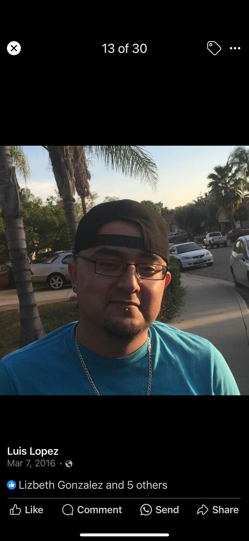 Obituary of Luis Andrew Lopez