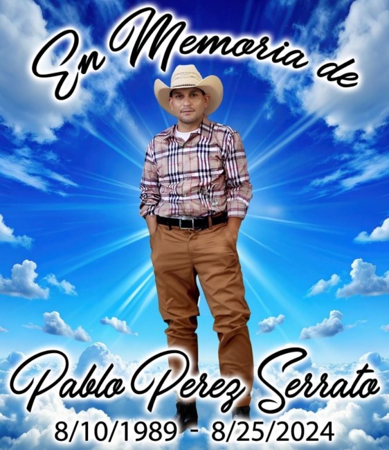 Obituary of Pablo Perez Serrato