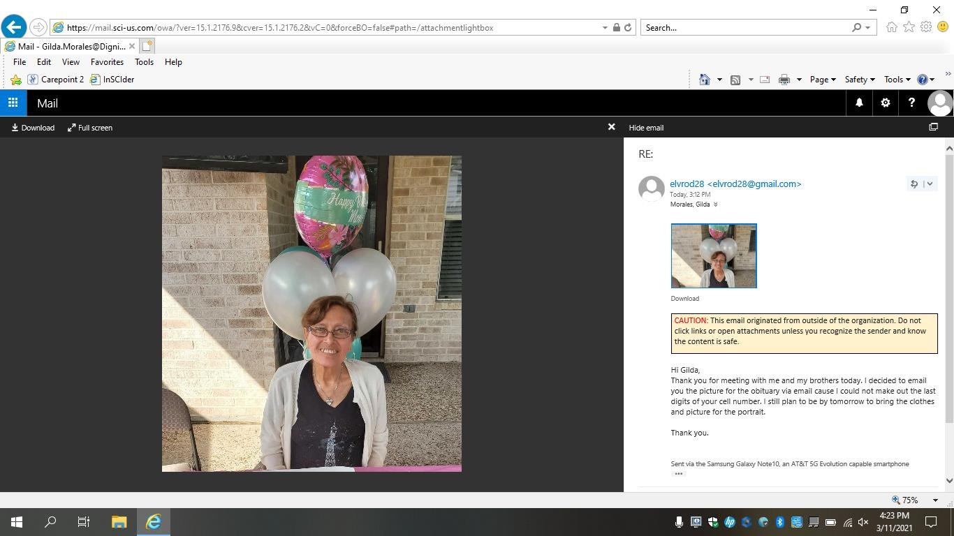 Obituary of Mary Helen Rodriguez