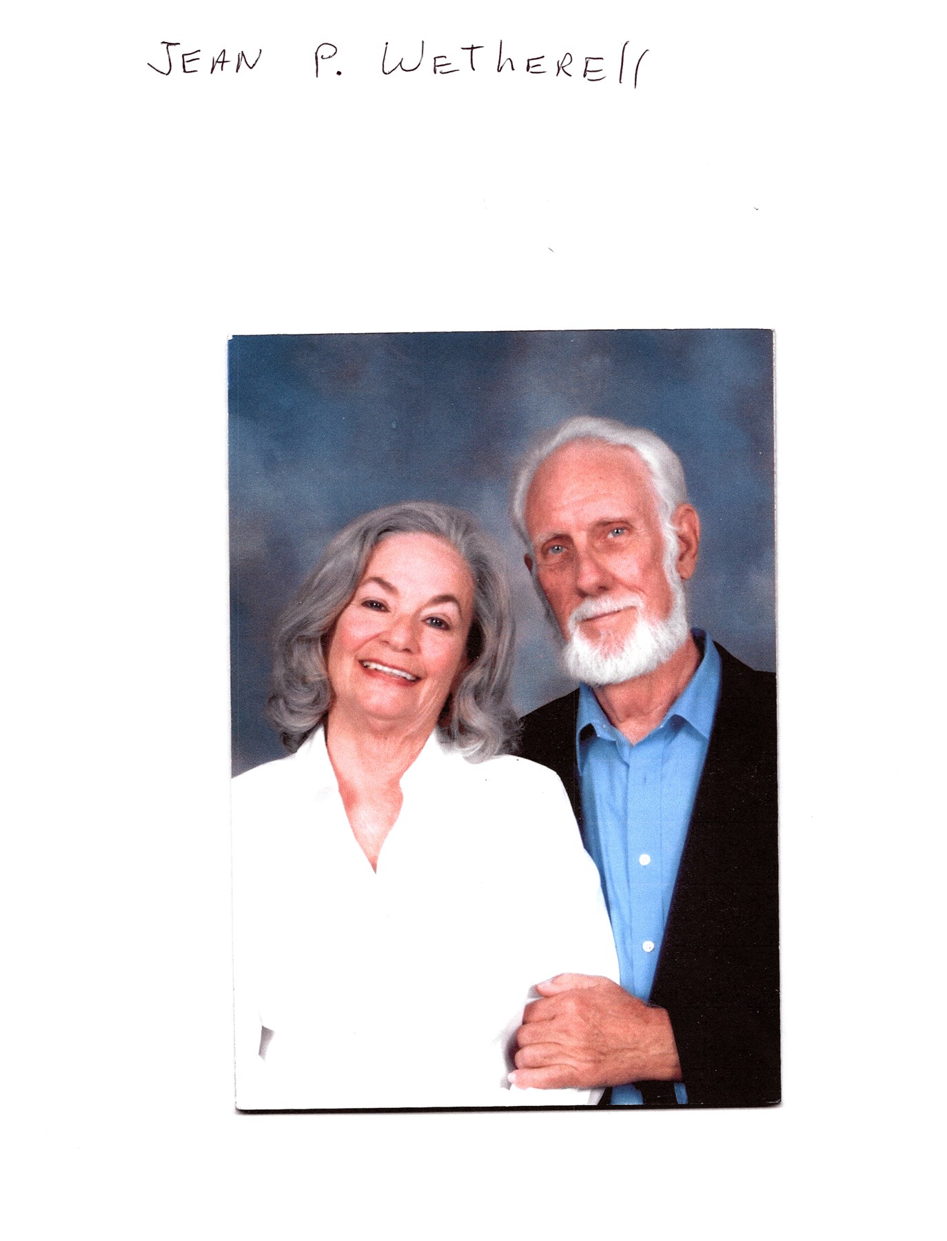 Obituario de Jean Powell Wetherell