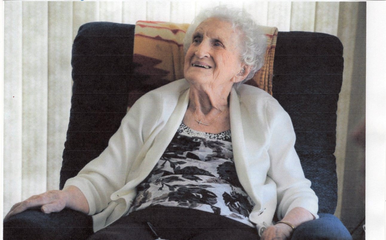 Obituary of Bertha E Donnelly